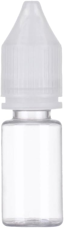 Chubby Gorilla 10 ml Soft Squeeze PET Signature Unicorn E-Liquid Bottles (100-Pack) (Clear w/Clear Cap)