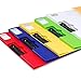 SIQUK 1200 x Sticky Index Tabs Repositionable Index Tabs 25.4 x 40.6 mm for Book Folders