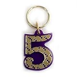 Omega Psi Phi #5 Line Number Keychain