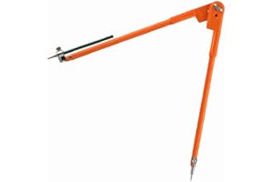 GAROSA Professional Large Compass Carpenters Compass with Pencil Drawing Compass for Geometry Drafting Art Drawing Circles (1)