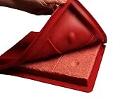Cave Tools Burger Maker - Built In Hamburger DIMPLER - Press 6 Juicy 1/3 Pound Bubba Sized Patties - Dishwasher Safe Silicone Stacks Easily For Freezer Storage - Voted Best BBQ Grill Accessories