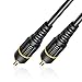 TNP Products Subwoofer S/PDIF Audio Digital Coaxial RCA Composite Video Cable (30 Feet) - Gold Plated Dual Shielded RCA to RCA Male Connectors - Black