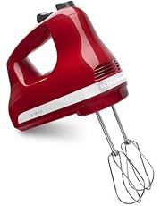 KitchenAid 5-Speed Ultra Power Hand Mixer, Empire Red