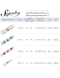 Conectores de cable de sellado de soldadura, conectores termorretráctiles, conectores de buque, terminales eléctricos, terminales impermeables