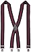 Carhartt Men's Tradesmen Suspender, Navy/Crimson, ONE Size