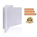 Suteck Plastic Access Panel for Drywall Ceiling 8 x 8 Inch Reinforced Plumbing Wall Access Doors Removable Hinged White