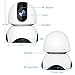 1080P Wireless IP Camera, 360 Home WiFi Security Camera Indoor Surveillance Camera System Panorama View for Pet/Baby Monitor Remote Viewer Nanny Cam with Pan/Tilt, Two-Way Audio & Night Vision