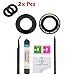 OmniRepairs Rear Facing Glass Camera Lens Replacement (2 Pieces) for iPhone 7 and iPhone 8 Model (A1660, A1778, A1779, A1863, A1905, A1906) with Adhesive and Repair Toolkit