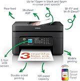 Epson WorkForce WF-2930DWF A4 Multifunction Wireless Inkjet Printer view 2