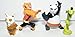 Kung Fu Panda Mini Toy Figure Playset of 8 with Po, Master Shifu, Tigress, The Furious Five and Bonus Sticker/Tattoo Set!