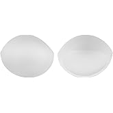ButtonMode Padded Bra Cups Insert or Sew in, Instant Push up Size up Lift up Support, Breast Enhancer for Bridal and Dresses