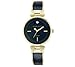 Anne Klein Goldtone and Navy Marble Bangle Watch