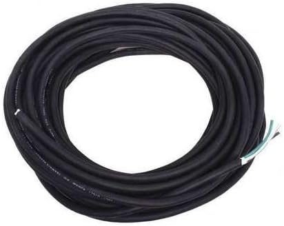 18 AWG 3 Conductor Portable Cord 300V 50 ft. BK