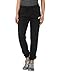 NIKE Women's Sportswear Regular Fleece Pants, Black/Black/White, Small