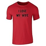 I Love (When) My Wife (Gets Me A Beer) Short Sleeve T-Shirt by Pop Threads