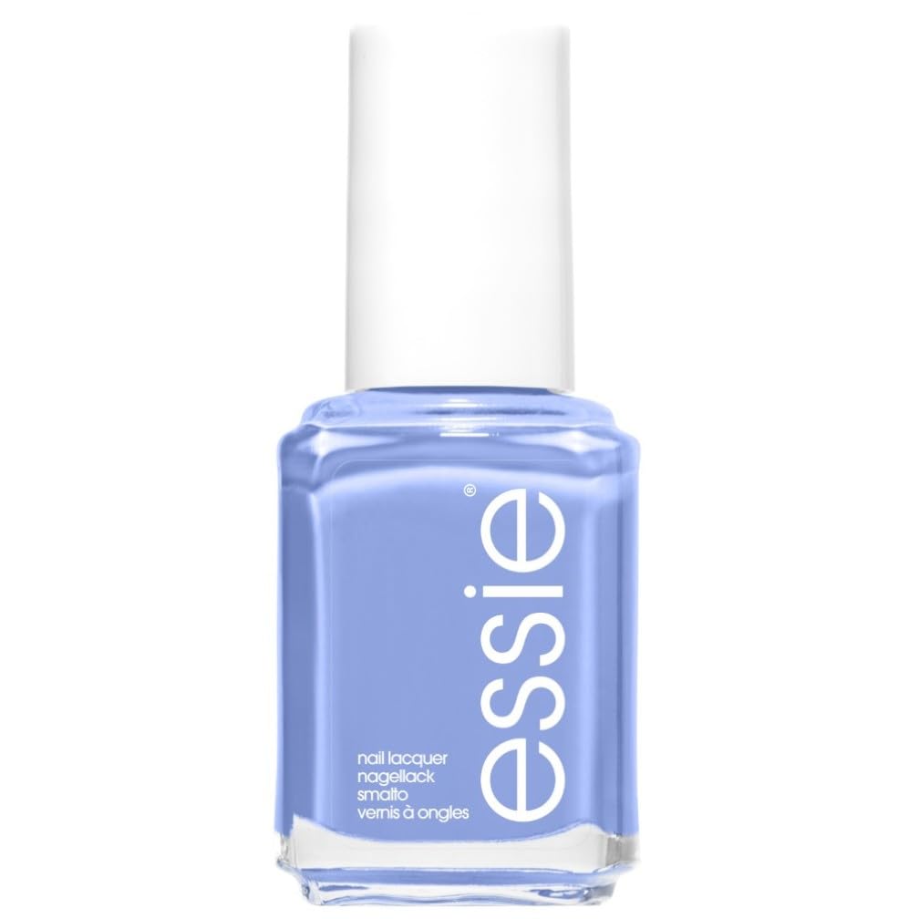 essie Original Nail Polish, 219 bikini so teeny, Baby Blue Shimmer Nail Polish, 13.5 ml