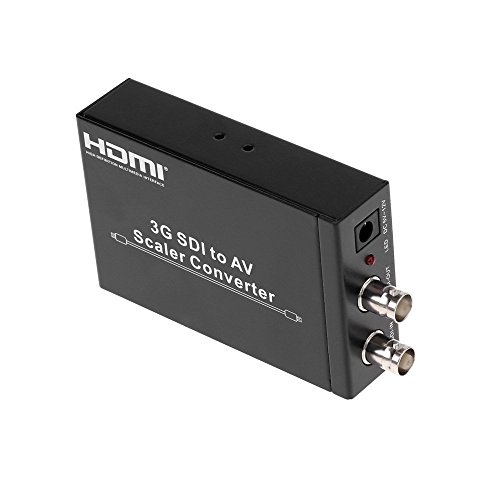 SODIAL(R) HDV-S007 Mini SD-SDI HD-SDI 3G-SDI to AV Video Converter Scaler 2.97Gbit Camera to CRT HDTV