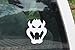 Bowser Character Mario Decal Vinyl Sticker|Cars Trucks Walls Laptop| White |5.5 x 4.5 in|CCI961