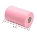Haperlare 6 Inch x 200 Yards (600FT) Pink Tulle Rolls Tulle Spool Pink Tulle Fabric Rolls Wedding Tulle for Gift Bow Craft Tutu Skirt Wedding Party Decorations