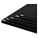YOUMU EVA Foam Sheets Kids Handmade DIY Craft Cosplay Model 1~10mm Thickness (35cm x 100cm x 5mm, Black)
