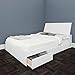 Nexera 225403 Blvd Full Size Storage Bed, White