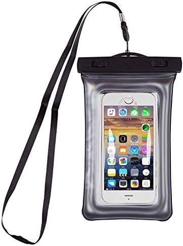 Valenth Universal Waterproof Case, Cellphone Dry Bag Pouch for iPhone Samsung Galaxy Google Pixel HTC LG Sony MOTO up to 6.2"