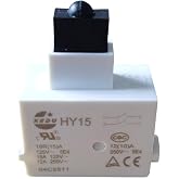 KEDU HY15 Push Button Switch,On Off Trigger Switches for Mitre Saw 2NO 18A 125V 12A 250V 5E4 CQC CE