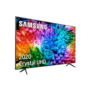 Samsung UHD 2020 65TU7105 Smart TV, 65 inch, 4K, HDR 10+, Crystal Display, 4K-processor, Purcolor, intelligent geluid…