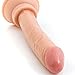 YUJR 5.7 inch Beginners Mini Soft Flexible Personal Relax Massager with Handsfree Suction Cup for Female Health Material (Flesh)
