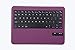 MoKo Samsung Galaxy Tab 4 10.1 / Tab 4 Nook 10.1 2014 Case - Wireless Bluetooth Keyboard Stand Cover Case, PURPLE (With Smart Cover Auto Wake / Sleep. WILL NOT Fit Samsung Galaxy Tab 3 10.1)