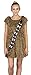 Star Wars I Am Furry Chewbacca Chewie Brown Skater Dress Costume (Juniors Small)