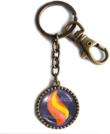 Pokemon Garchompite Mega Stone Keychain Key Chain Key Ring Cute Keyring Car Anime Garchomp Cosplay