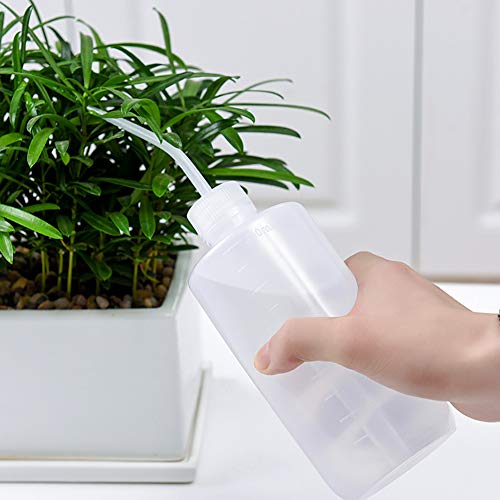 Squeeze Bottle, Maserfaliw 500ml Tattoo Diffuser Green Soap Supply Plants Watering Wash Squeeze Bottle - White, A Must-Have Tool For Home, Can Be Used As A Holiday Gift.