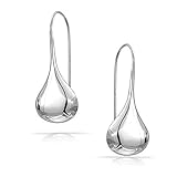 River Island Jewelry – 925 Sterling Silver Classic Tear Drop Hook Dangling Earrings
