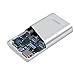 AUKEY 10050mAh Portable Charger with Qualcomm Quick Charge 3.0 for Samsung Galaxy S8/S8+, LG G5/G6, HTC 10 and More - Silver