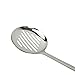HeyLR Stainless Steel 18/8 Kitchen Utensil Tool Slotted Skimmer with Ergonomic Handle