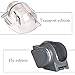 Kuuqa 2Pcs Lens Caps Accessories, Lens Hood Sun Shade Lens Hood Gimbal Protective Cover with Gimbal Guard Camera Fixed Protector for Dji Mavic Pro (Dji Mavic Not Included)
