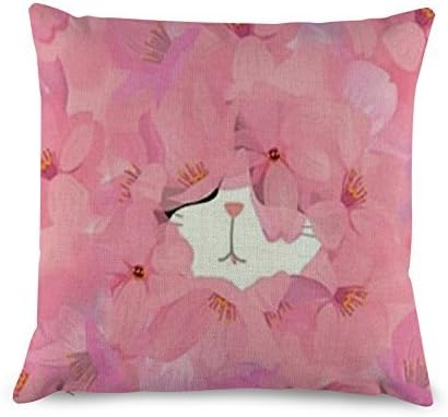 Beach Turtle Canvas Throw Pillow Covers Decorative Accent Pillows Pillowcase 18 x 18 for Housewarming Gifts