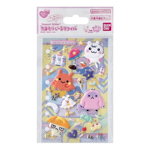 [バンダイ(BANDAI)] たまもりしーるリフィル Tamagotchi Paradiseセット2 対象年齢 6 才以上 たまごっち