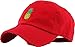 KBETHOS KBSV-024 Red Pineapple Vintage Distressed Dad Hat Baseball Cap Polo Style Adjustable