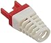 Platinum Tools 100030R-C Strain Relief for Cat6, (Red). 50/Clamshell.(Pack of 50)