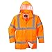 Portwest Waterproof Rain Jacket, Lightweight, Orange, X-Large