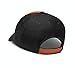 Harley-Davidson Men's Eagle Logo 9Forty Cap, Black/Orange
