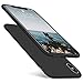 DTTO Case for iPhone X Case 2017(ONLY), [Not for iPhone Xs], [Romance Series] 1st Generation Silicone Gel Rubber Anti-Scratch Shockproof Case for iPhone X (2017), Dark Black