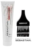 CELLOPHANES CINNAMON RED, Color Revitalizer with A3 Complex, Deposit Only, Ammonia-Free, Peroxide-Free (with Sleek Tint Applicator Brush) (CINNAMON RED - 10.1 oz / 300 ml)
