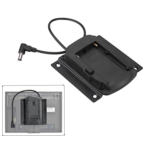 Andoer Battery Adapter Base Plate for Lilliput Monitors for FEELWORLD Monitors Compatible for Sony NP-F970 F550 F770 F970 F960 F750 Battery