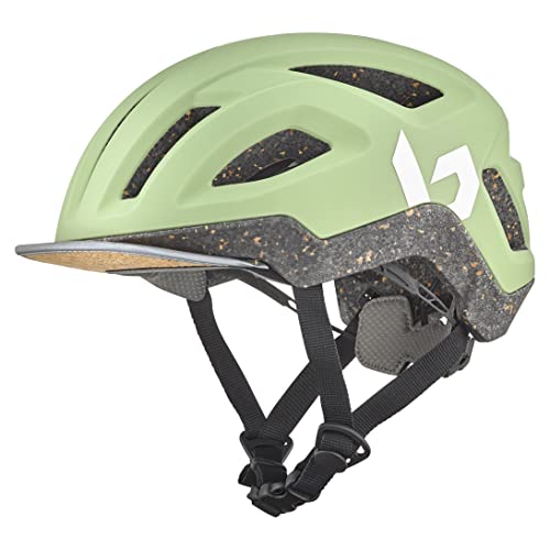bolle Eco React Fietshelm, uniseks, volwassenen, meerkleurig, 55-59 cm