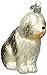 Old World Christmas English Sheepdog Glass Blown Ornament