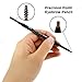 Billion Dollar Brows Micro Brow Pencil, Waterproof Eyebrow Pencil, Light Brown, Smudge Proof, Glides On and Stays In Place, Fine-tip for Precision
