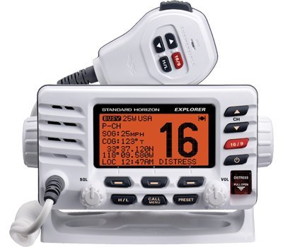 Standard-Horizon-GX1600W-Vhf-Explorer-Optional-Remote-White
